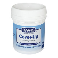 Маскуюча відбілююча пудра Davis Cover-Up Whitening Powder для собак і котів світлого забарвлення 50 г