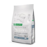 Сухой беззерновой корм Nature's Protection (Нейчер Протекшн) Superior Care White Dogs Grain Free White Fish Adult Small Breeds для взрослых собак малых (мини) пород с белой шерстью и белой рыбой, 1,5 кг