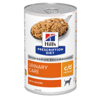 Вологий корм для собак Hill's Prescription Diet c/d з куркою для підтримки сечовидільної системи, консерва 370 г