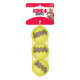 Игрушка для собак KONG SqueakAir Balls (теннисные мячи со свистком, набор 3 шт.), размер M