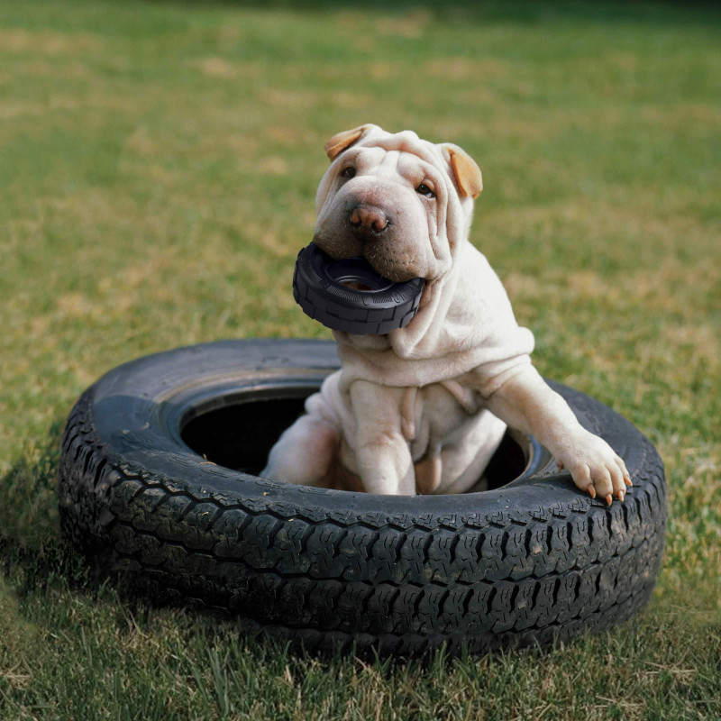 Іграшка для собак KONG Extreme Tires (міцна шина для жування), розмір S/M