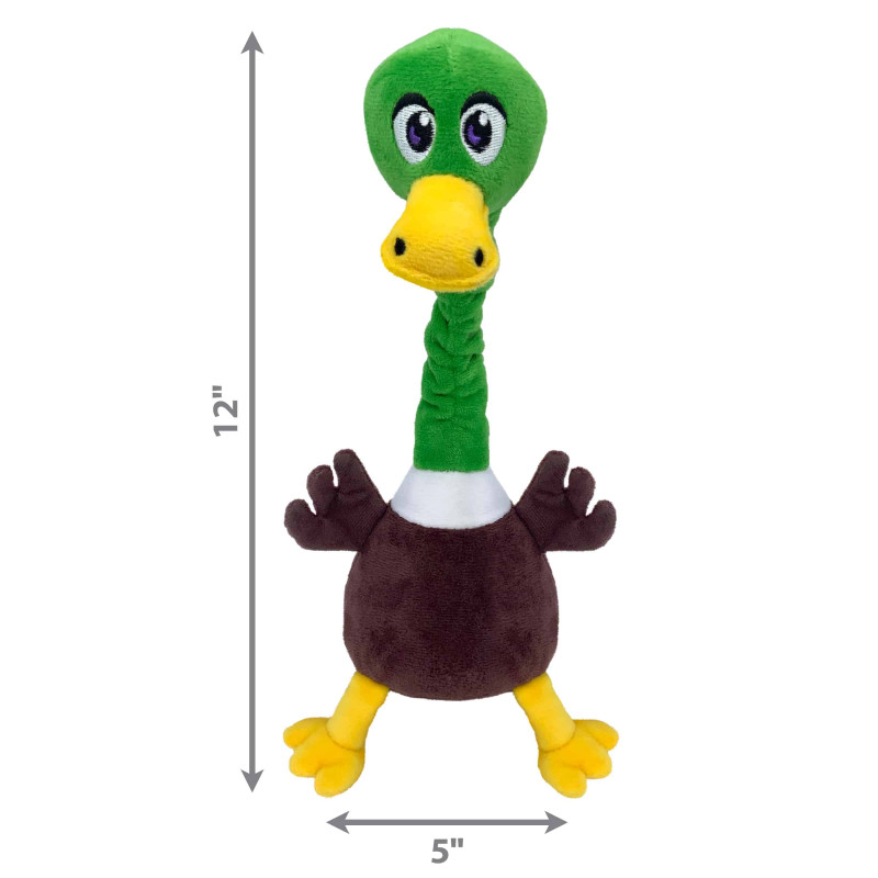 Іграшка для собак KONG Shakers Bobz Mallard (качур з пискавкою), розмір M