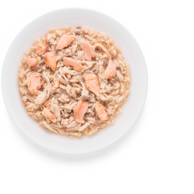 Вологий корм для котів Grandorf CHICKEN FILLET & SALMON куряча грудка з лососем, 70 г