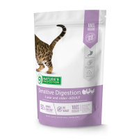 Сухой корм Nature's Protection (Нейчер Протекшн) Sensitive Digestion для взрослых кошек с чувствительным пищеварением, 400 г