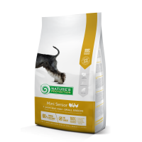 Сухий корм Nature's Protection (Нейчер Протекшн) Mini Senior Small Breeds для літніх собак від 7 років малих (міні) порід з м'ясом птиці, 2 кг