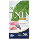 Сухий беззерновий корм ( Фарміна ) Farmina N&D Grain Free Prime Lamb and Blueberry Adult для дорослих котів з ягням і чорницею 1,5 кг
