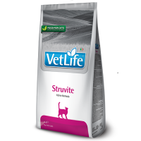 Сухий корм ( Фарміна ) Farmina Vet Life Struvite для розчинення струвітних уролітів у дорослих котів 2 кг