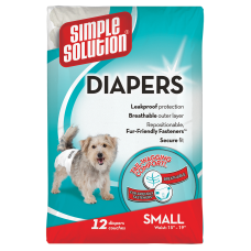 Підгузники для собак SS Disposable Diapers малий розмір 12 шт
