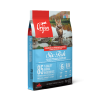 Сухий корм ORIJEN 6 FISH з рибою для кошенят та дорослих котів, 1.8 кг