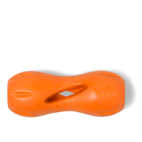 Интерактивная игрушка для лакомств собак West Paw Qwizl Small Tangerine 14 см