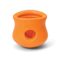 Інтерактивна іграшка для собак West Paw Toppl Small Tangerine для ласощів 8 см