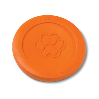 Собачий фрисби West Paw Zisc Large Tangerine оранжевый 22 см