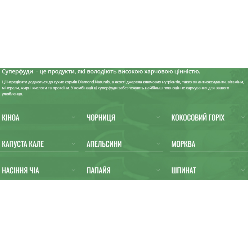 Сухий корм Diamond Naturals Indoor Cat з куркою та рисом для домашніх котів, 7,5 кг