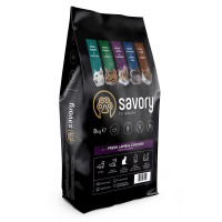 Сухий корм SAVORY з ягням та куркою для стерилізованих дорослих котів, 8 кг