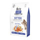 Сухий беззерновий корм Brit Care Cat Grain Free by Nutrition Kitten Gentle Digestion Strong Immunity - для кошенят, з лососем 2 кг
