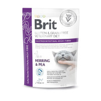Сухий корм Brit VetDiet Cat Gastrointestinal High Fibre для котів з підвищеним вмістом клітковини з оселедцем 400 г
