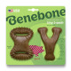 Набір іграшок для гризіння Benebone Tiny 2-Pack «Дентал кістка + Важіль» зі смаком бекону для собак, до 7 кг
