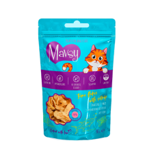 Ласощі пластівці для котів Mavsy TUNA FLAKES & CATNIP з тунця та котячою м'ятою, 50 г