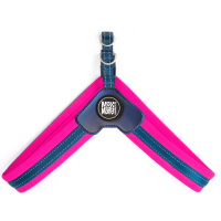 Шлейка для собак Max & Molly Q-Fit Harness Matrix Pink рожевого кольору, S