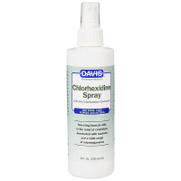 Спрей Davis Chlorhexidine Spray с 4% хлоргексидином для собак и кошек с заболеваниями кожи и шерсти 237 мл