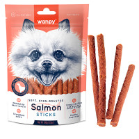 Лакомства для собак Wanpy Salmon Sticks палочки с лососем