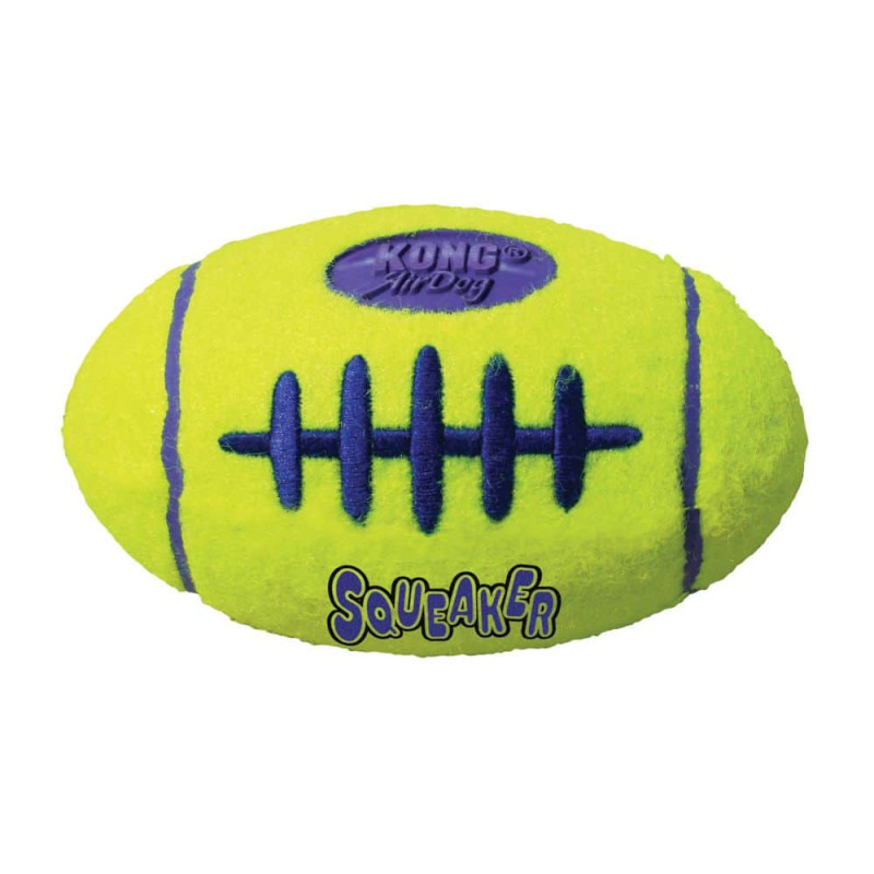 М’яч для собак KONG AirDog Squeak Football (регбі м’яч з писком) L