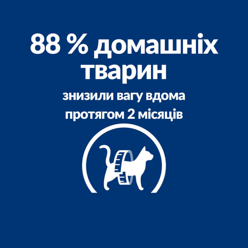 Сухий корм Hill's PRESCRIPTION DIET Metabolic з куркою для котів для контролю та зниження ваги, 1,5 кг