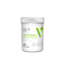 Серветки Vet Expert Caryodent для чищення зубів у котів і собак, 50 шт.