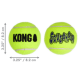 Игрушка для собак KONG SqueakAir Balls (теннисные мячи со свистком, набор 2 шт.), размер L