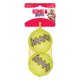 Игрушка для собак KONG SqueakAir Balls (теннисные мячи со свистком, набор 2 шт.), размер L