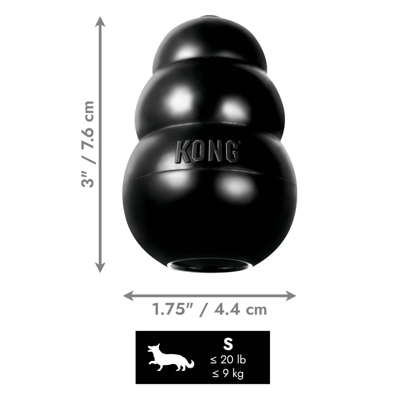 Іграшка для собак KONG Extreme жувальна (для наповнення ласощами), розмір S
