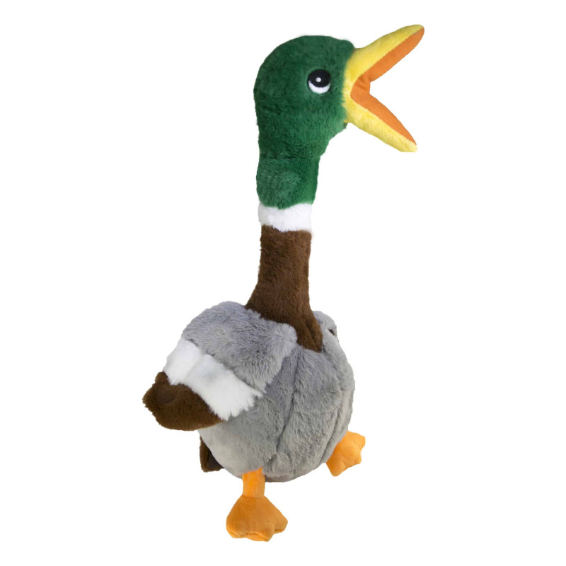 Іграшка для собак KONG Shakers Honkers Duck (качка з пискавкою), розмір S
