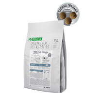 Сухий беззерновий корм Nature's Protection (Нейчер Протекшн) Superior Care White Dogs Grain Free White Fish Adult Large Breeds для дорослих собак великих порід з білим забарвленням шерсті та білою рибою, 10 кг