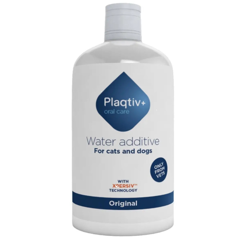 Засіб для догляду за пащею собак та котів Plaqtiv+ Water Additive, 500 мл