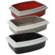 Туалет с бортиком для котов Savic Oval Tray+Rim (Савик Овал Трей+Рим) 56 × 43 × 14 см