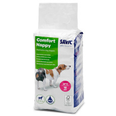 Підгузки для собак Savic Comfort Nappy (Савік Комфорт Наппі) T1 32–42 см