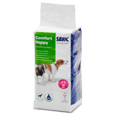 Підгузки для собак Savic Comfort Nappy (Савік Комфорт Наппі) T2 34–44 см