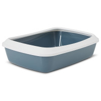 Лоток для котів Savic Iriz Litter Tray (Савік Айріз 50) з бортиком 50 × 37 × 13 см