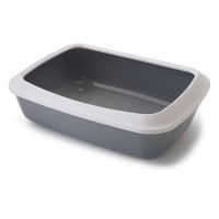 Лоток для котів Savic Iriz Nordic Litter Tray (Савік Айріз Нордік) з бортиком 42 × 31 × 12,5 см