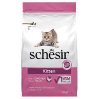 Сухой монопротеиновый корм Schesir Cat Kitten Chicken – для котят с курицей 1,5 кг