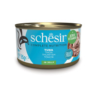 Вологий корм для котів Schesir Tuna – тунець в желе 85 г