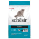 Сухий монопротеїновий корм Schesir Cat Adult Fish – для дорослих котів з рибою 400 г