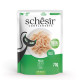 Вологий корм для котів Schesir Chicken Fillets – куряче філе в желе 70 г