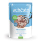Вологий корм для котів Schesir Tuna with Seabass – тунець з окунем в желе ( пауч ) 85 г.