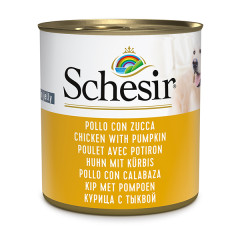 Вологий корм для собак Schesir Chicken with Pumpkin – курка з гарбузом в желе 285 г