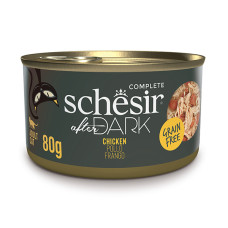 Вологий корм для котів Schesir After Dark Chicken – курка в бульйоні 80 г