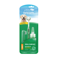 Набор для ухода за полостью рта TropiClean Fresh Breath для собак крупных пород 59 мл