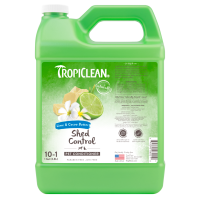 Кондиціонер для собак і котів TropiClean Lime & Cocoa Butter з лаймом та какао-маслом для зменшення линяння 3,8 л