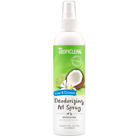 Парфуми для собак і котів TropiClean Lime & Coconut з ароматом лайма та кокоса 236 мл