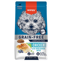 Сухий беззерновий корм Wanpy (Ванпі) Puppy Grain Free Chicken для цуценят з куркою, 1,5 кг